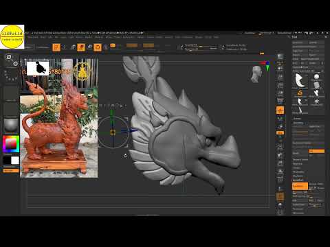 How to design Mongkor Mordeling in Zbrush Part11