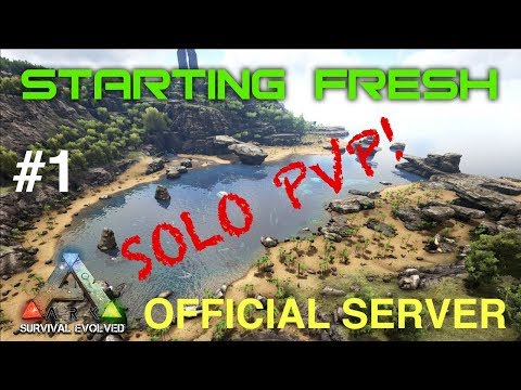 STARTING FRESH! | Solo Small Tribes PvP | Official Ragnarok Server! | ARK: Survival Evolved