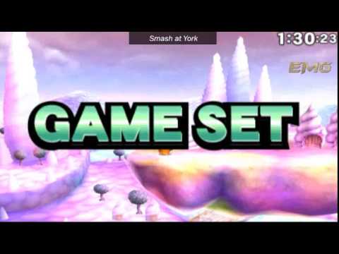 Smash@York 2: SSB3DS - LeafShadow (Greninja) vs EMG_Blacktwins (Pikachu) - Top 6 Bracket