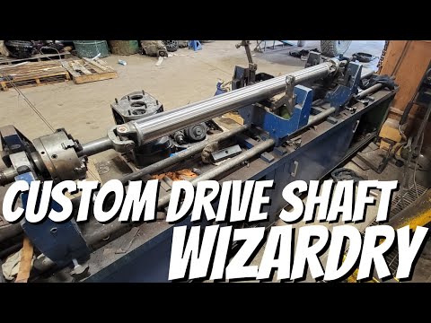 Professionally Built Custom Drive Shaft.  Must Watch For Every 4x4 And Hotrodder