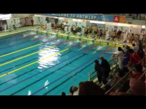 Campionati Europei Juniores di nuoto 2012 - 100 STILE LIBERO MASCHI - HEAT 6