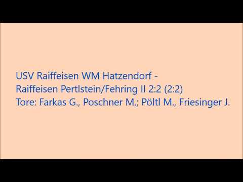USV Raiffeisen WM Hatzendorf - Raiffeisen Pertlstein/Fehring II