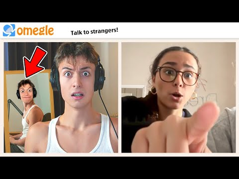 Horror Mirror Prank on Omegle! (So Hilarious)