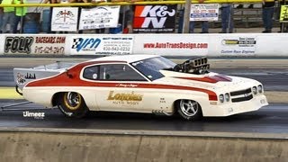 CHICAGO WISE GUYS TOM DWYER&#39;S &#39;70 CHEVELLE RUNS 6.35@ 227.80!