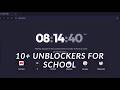 10 Rare Unblockers Links Unblocked Websites For School Chromebook 2026