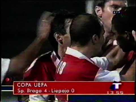 1998 (CUEFA) Sportin Braga (Port.):4 vs Liepaja (L...