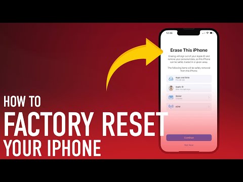 How To Factory Reset Your iPhone in 2024