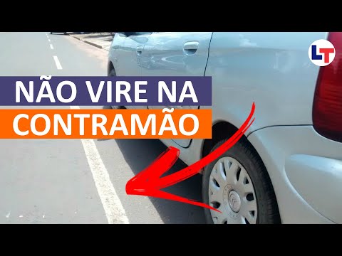 COMO FAZER CONVERSÃO À DIREITA E ESQUERDA CORRETAMENTE #DirigirEuPosso #LegTransito