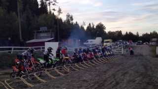 preview picture of video 'Matteo cross training - Starting grid'