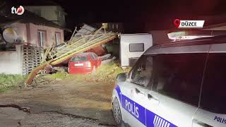 Uçan Çatı, Ev, Karavan ve Otomobilde Hasara Yol Açtı