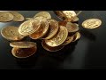 Falling Goldcoins - Free Stock Footage