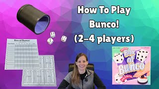 How To Play Bunco For 2-4 Players! A Party Game For Any Size Party!