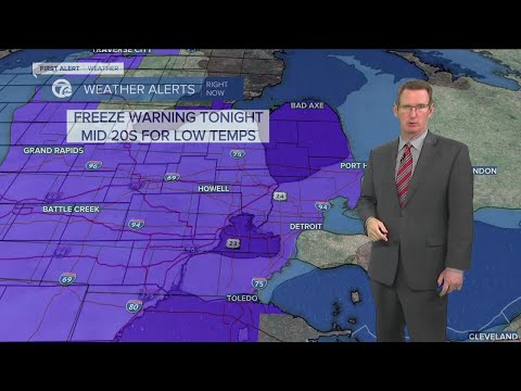 Freeze WARNING tonight