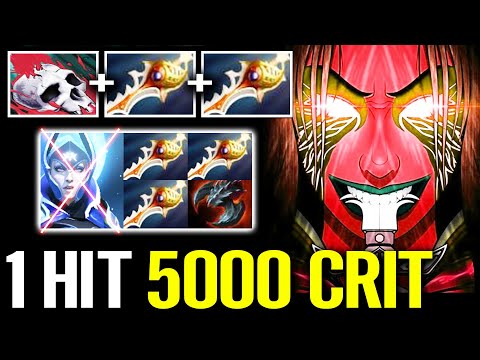EPIC $HIT!! 2x Divine Rapier PA 5000 CRIT/HIT Comeback Luna 1100+ Arm Damage - WTF Dota 2 Pro