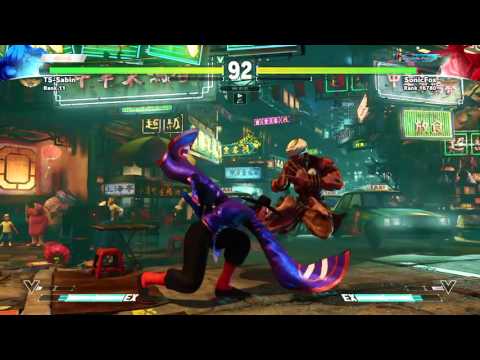 SFV - TS-Sabin (Dhalsim) Vs SonicFox (F.A.N.G)