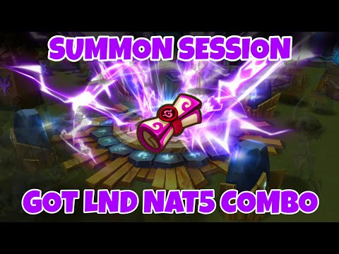 LND Summon Session - Finally I Got LND Nat 5 Combo  - Summoners War
