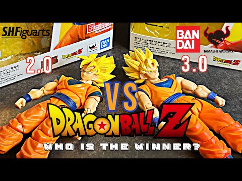 Super Saiyan Goku Comparison DRAGON BALL Z S.H. Figuarts! Full Power vs The Games Begin!