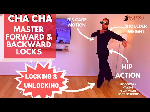 Master CHA CHA Forward & Backward LOCKS [Beginner to Pro Technique] 💥🔥 | Ballroom Mastery TV