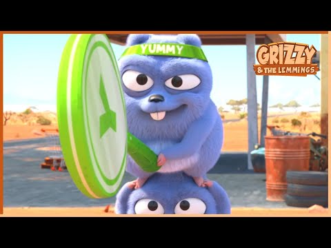 Prêt, Partez, Bam ! | Grizzy & les Lemmings (Extrait) | 🐻🐹 Dessin animé pour enfants