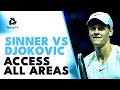 Novak Djokovic vs Jannik Sinner: Access All Areas! | Nitto ATP Finals 2023 Highlights
