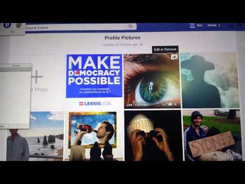 Automatically deleting all the pictures in your Facebook Profile album