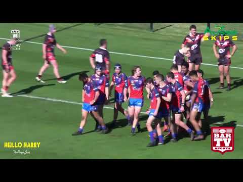2018 IDRL Under 18s Round 9 Highlights - Collegians Black vs Wests Red