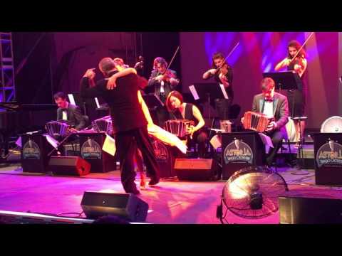 Jorge Torres and Maria Blanco are dancing to a tango in 2016
