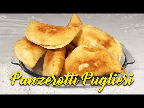 PANZEROTTI PUGLIESI (CALZONI), FRITTI.