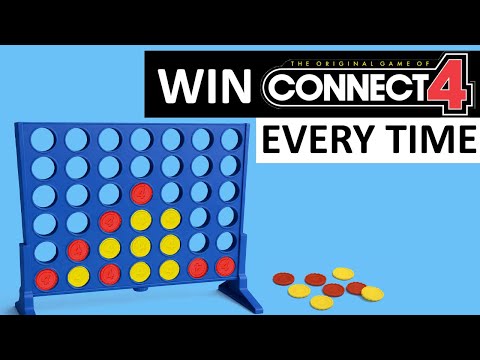 HOW TO WIN CONNECT 4 EVERY TIME