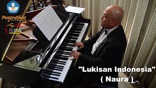 Download lagu Iringan Lukisan Indonesia - Naura (Nada Dasar G) FLS2N SMP 2021 mp3