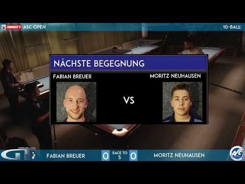 Thanner's ASC Open 2018 - Tag 3, Achtelfinale, F. Breuer vs. M. Neuhausen