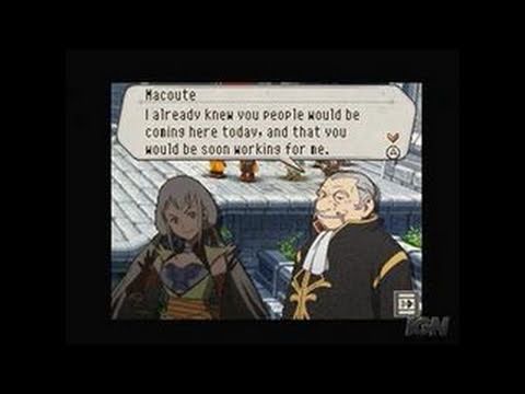 Suikoden Tierkreis Nintendo DS Video - Character Voiceover Work