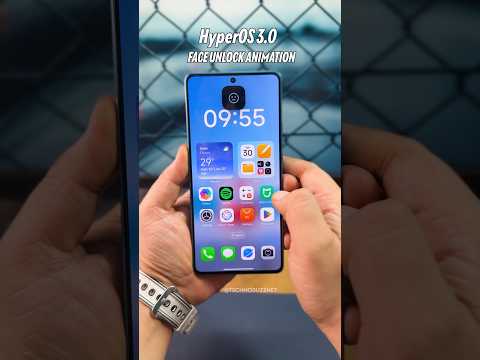 HyperOS 3.0 New FaceUnlock Animation 🔥