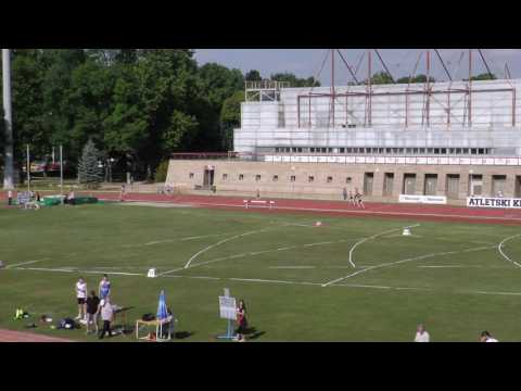 400m prepone [Ž], I. skupina  - Kup Hrvatske za juniore i juniorke 2017