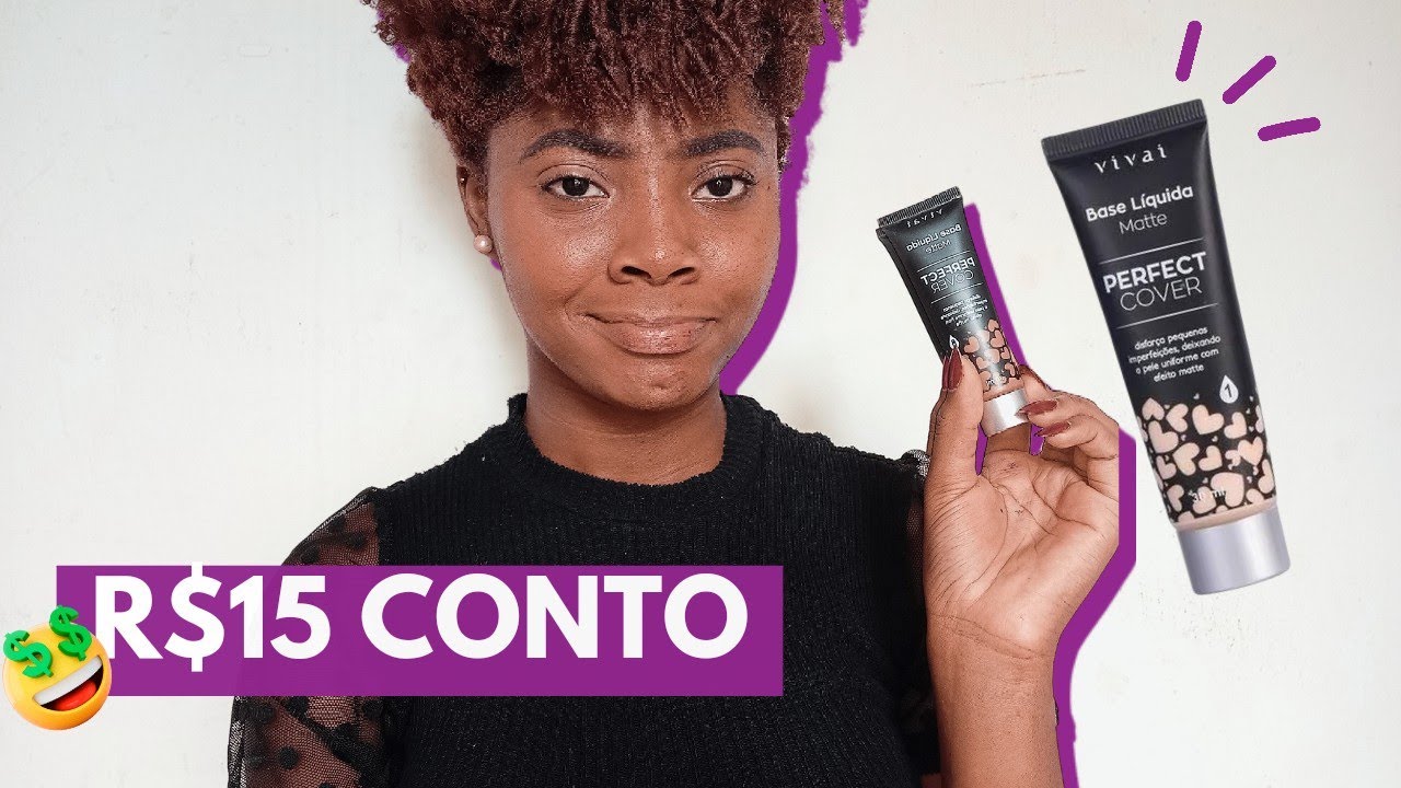 RESENHA: base perfect cover da VIVAI