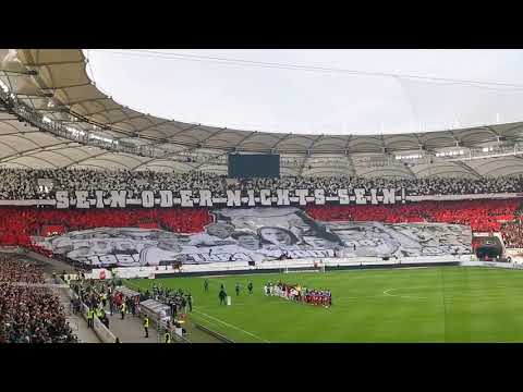 24.11.19 Derby Choreo VfB Stuttgart - Karlsruher SC(3:0)