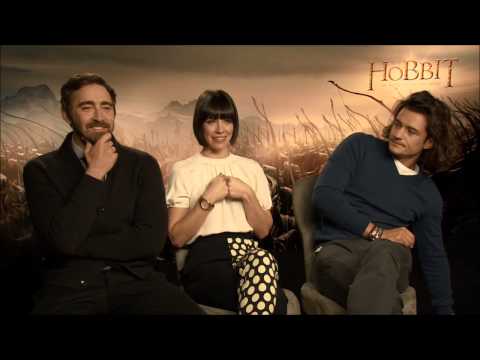 Orlando Bloom, Lee Pace, Evangeline Lilly Talk About The Hobbit