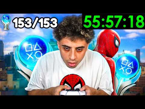 J'ai 100% TOUS les jeux Spider-Man (TOUS les trophées)