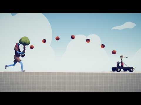 RAPID FIRE PUMPKING CATAPULT vs EVERY UNIT - Totally Accurate Battle Simulator TABS