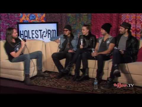 TheRave.TV backstage interview with Halestorm