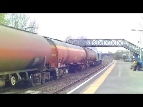 DBS Class 60 + 60066 Passes Through Patchway with tone! 21/04/16