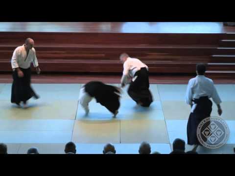 David Scott Sensei, 6th Dan, using Jo