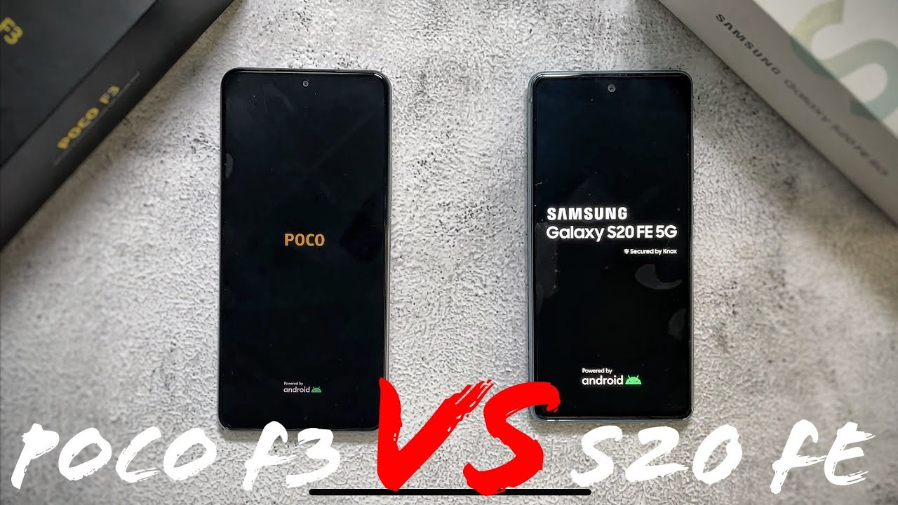 Poco F3 vs Samsung S20 FE! Speed, RAM, Temperature, Geekbench Test ! Snapdragon 865 VS 870!