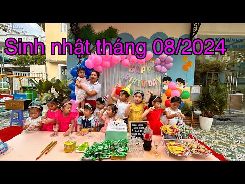 Sinh nhật các bé tháng 8/2024