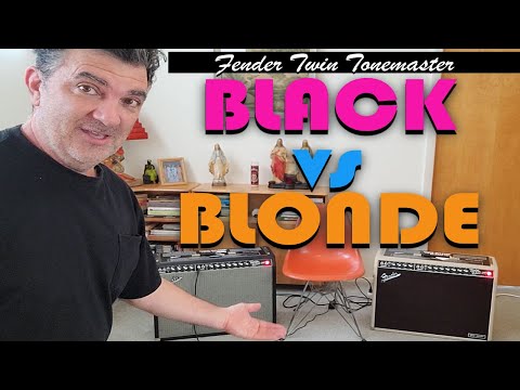 Fender Twin Tonemaster  - Black vs Blonde Demo / Review: Which one should you buy?