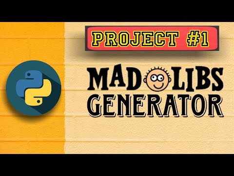 Mad Libs Generator Python Project