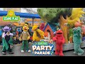 Sesame Street Party Parade 2023 Multi Cam Sesame Place Langhorne In 4K