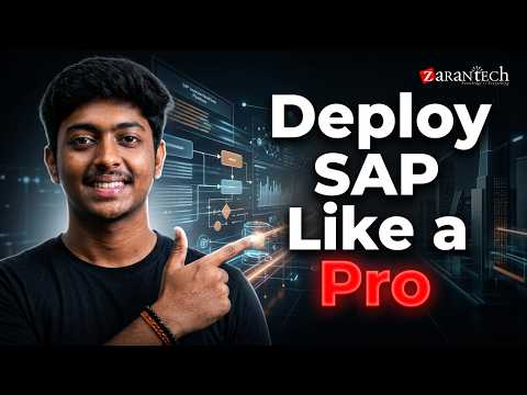 SAP Joule and Build Suite Full Course ZaranTech