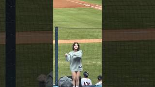 【Unigirls】 #詩詩 冬季リーグ 台灣山林隊VS 日職白隊@洲際棒球場 20241123 #台湾チア #cheerdance #cheerleader #unigirls #cpbl #啦啦隊