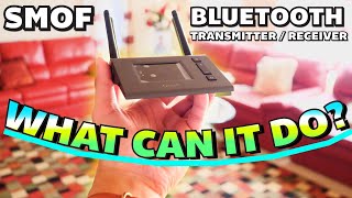 SMOF Bluetooth Transmitter/Receiver With LED Screen! Unboxing and Review)